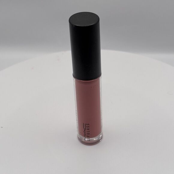 Mac Lipglass Lipgloss Glass Half Full .1 OZ / 3.1 M full size New Discontinued - Picture 1 of 4